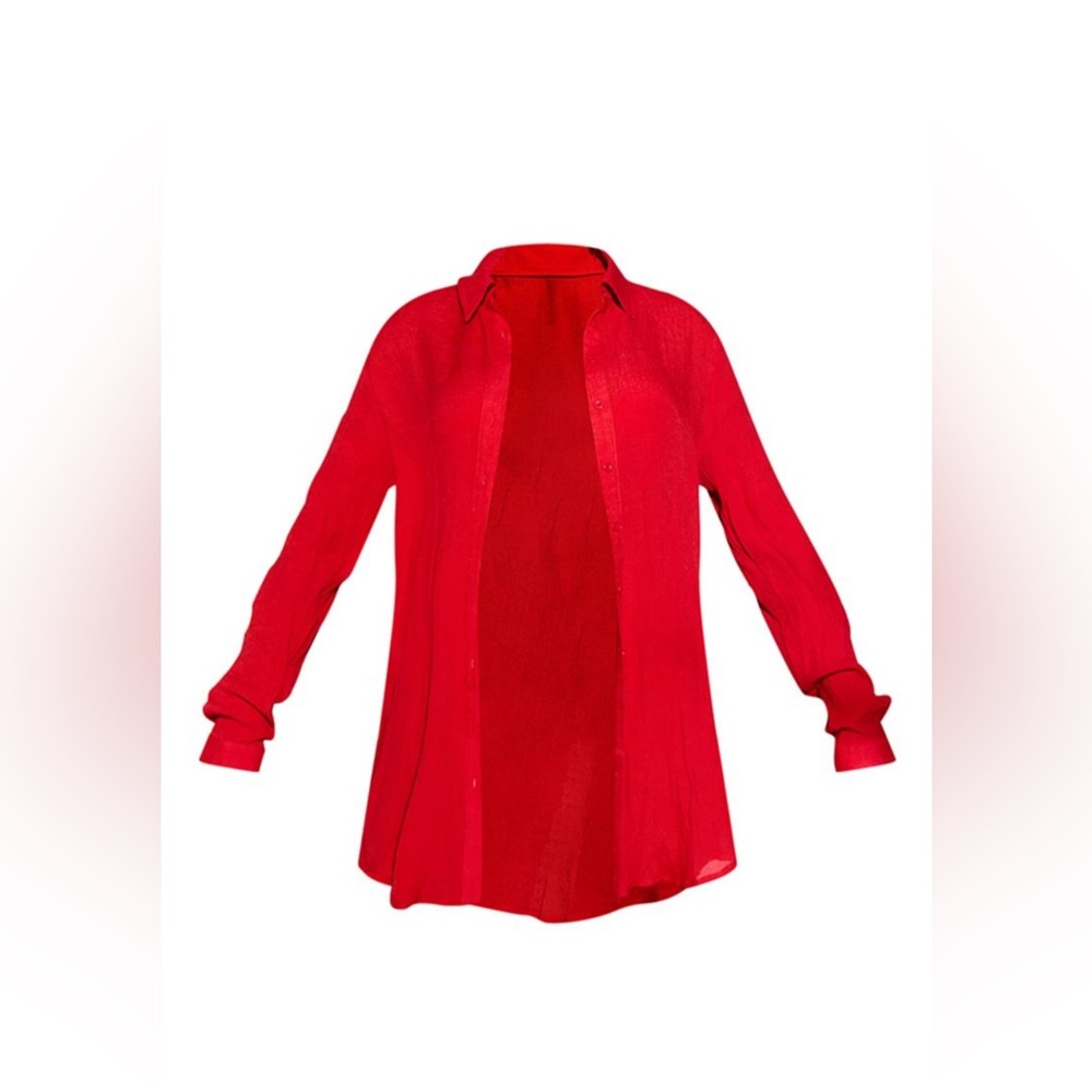 PrettyLittleThing Red Top - Picture 5 of 7